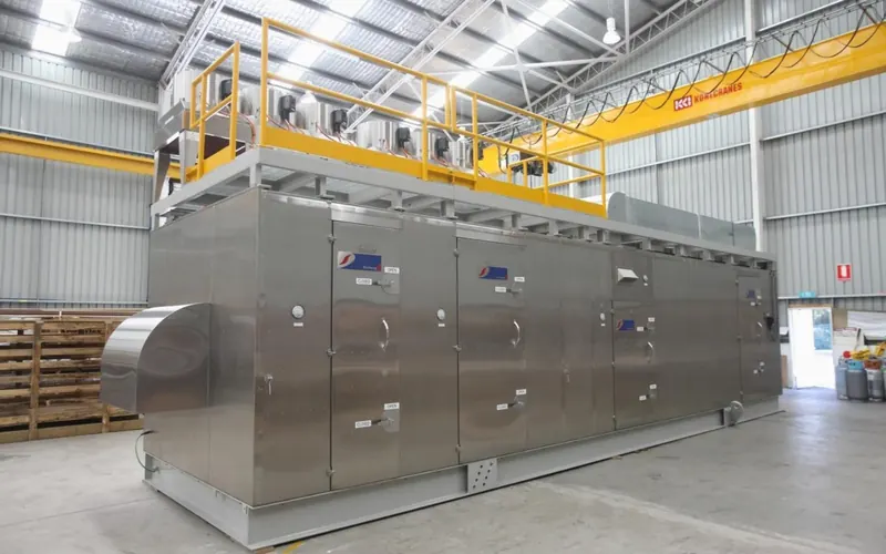 Stainless steel offshore HVAC module