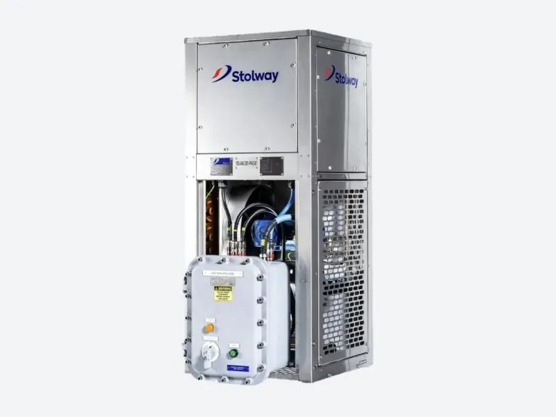 Stainless steel Stolway cabinet cooler with Ex electrical enclosure